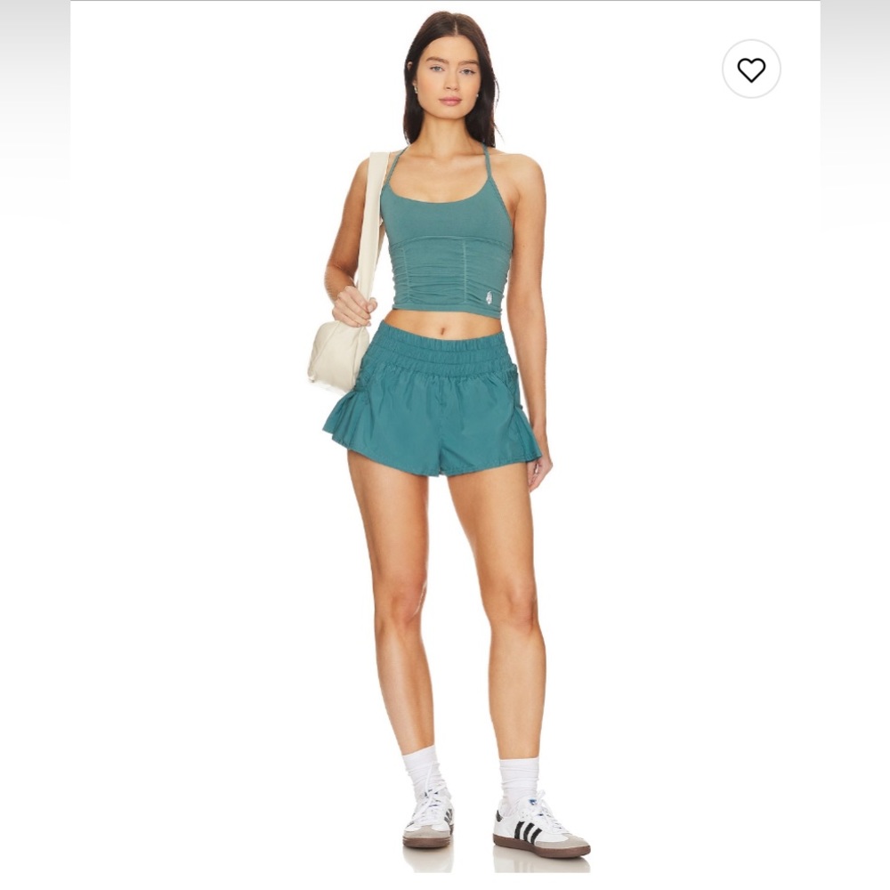 FP Movement Get Your Flirt On Shorts Cascade Combo Large NWT